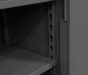 Durham HDC-243678-4S95 Cabinet, 12 Gauge, 4 Shelves , 36 X 24 X 78