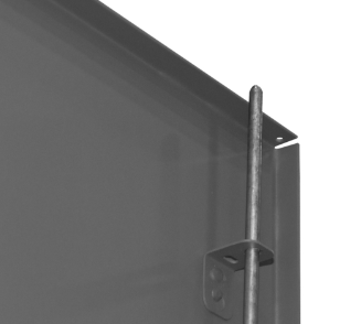 Durham HDC-244866-3S95 Cabinet, 12 Gauge, 3 Shelves , 48 X 24 X 66