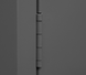 Durham HDC-244866-3S95 Cabinet, 12 Gauge, 3 Shelves , 48 X 24 X 66