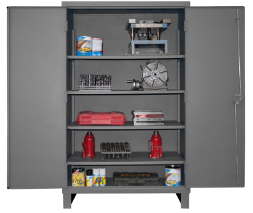 Durham HDC-244878-4S95 Cabinet, 12 Gauge, 4 Shelves , 48 X 24 X 78