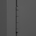 Durham HDC-244878-4S95 Cabinet, 12 Gauge, 4 Shelves , 48 X 24 X 78