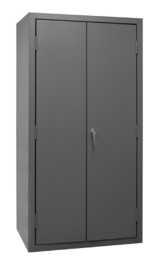 Durham 3501-BDLP-132-95 Cabinet, 14 Gauge, 132 Yellow Bins , 36 X 24 X 72