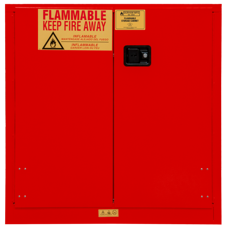 Durham 1030M-17 Flammable Storage, 30 Gallon, Manual