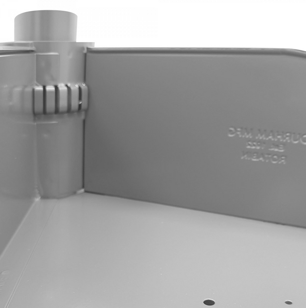 Durham 1307-95 34″ Revolving Rotabin, 7 Shelves