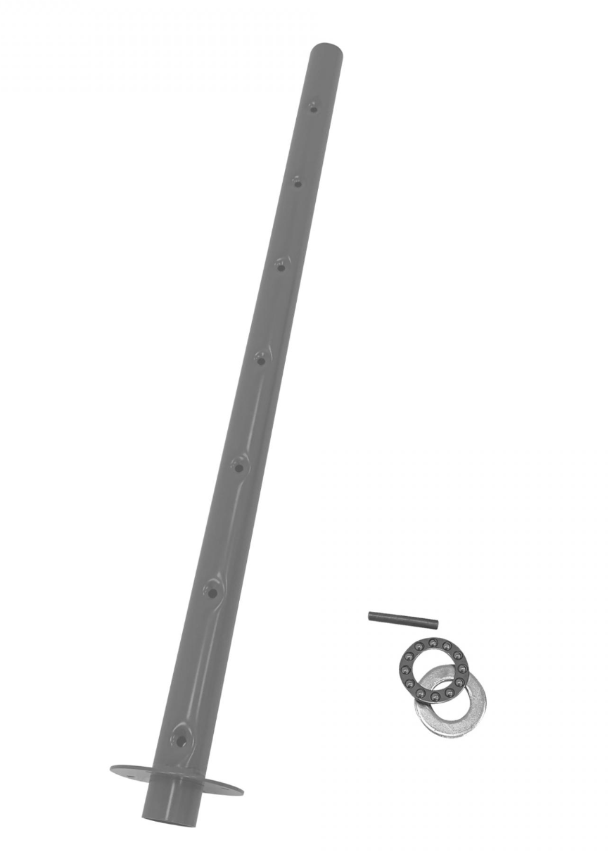 Durham 1307-95 34″ Revolving Rotabin, 7 Shelves