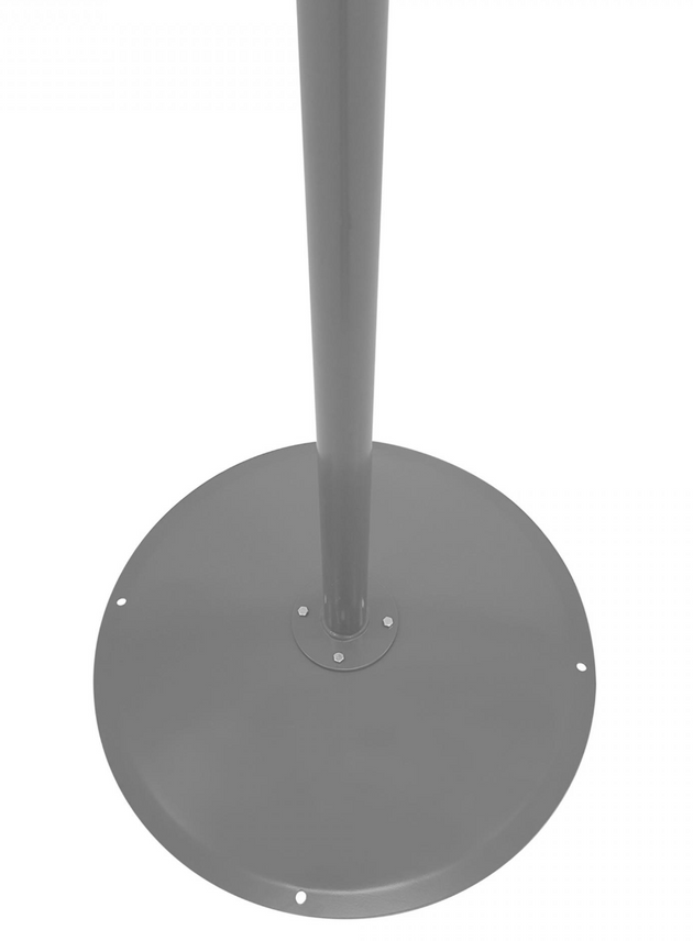 Durham 1307-95 34″ Revolving Rotabin, 7 Shelves